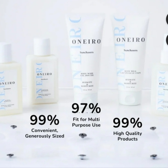 Oneiro Sunchasers Ready, Go Kit! | 5 pc kit with Clear Clutch - Picture 4 of 5